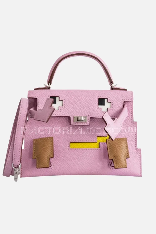 Hermes Picto Kelly Doll Quelle Idole Mauve Sylvestre