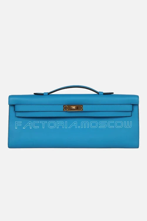 Hermès Kelly Cut Gold Hardware