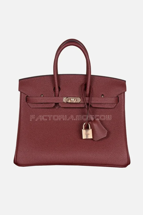Hermes Birkin 25 Togo Colour Rouge H Hardware RGHW