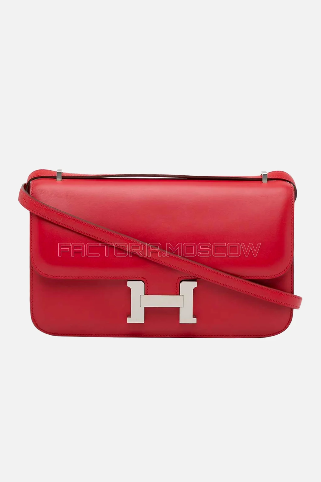 Hermes Constance Elan 25 Box Calf Rouge Vif PHW