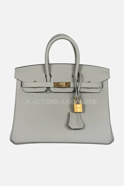 Hermès Birkin 25 Togo Colour Gris Neve Hardware GHW