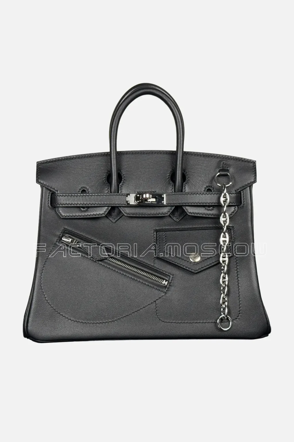 Hermès Birkin 25 Rock Volupto Black PHW