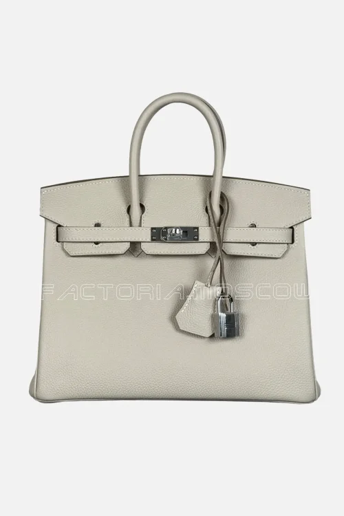 Hermès Birkin 25 Togo Colour Craie PHW