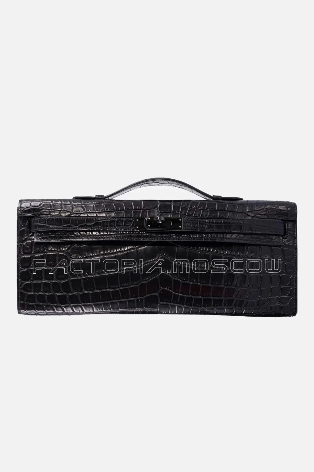 Hermes Kelly Cut So Matte Nilo Crocodile With Palladium Harwdware