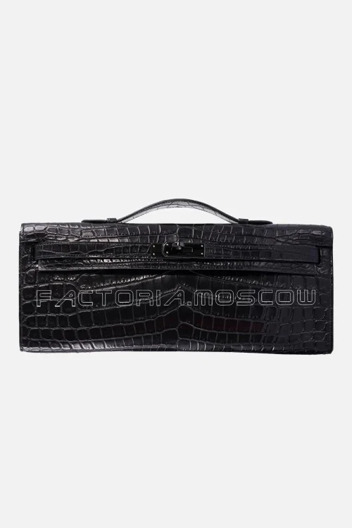 Hermes Kelly Cut So Matte Nilo Crocodile With Palladium Harwdware