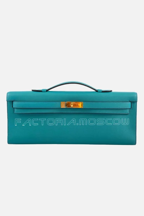 Hermes Kelly Cut Gold Hardware