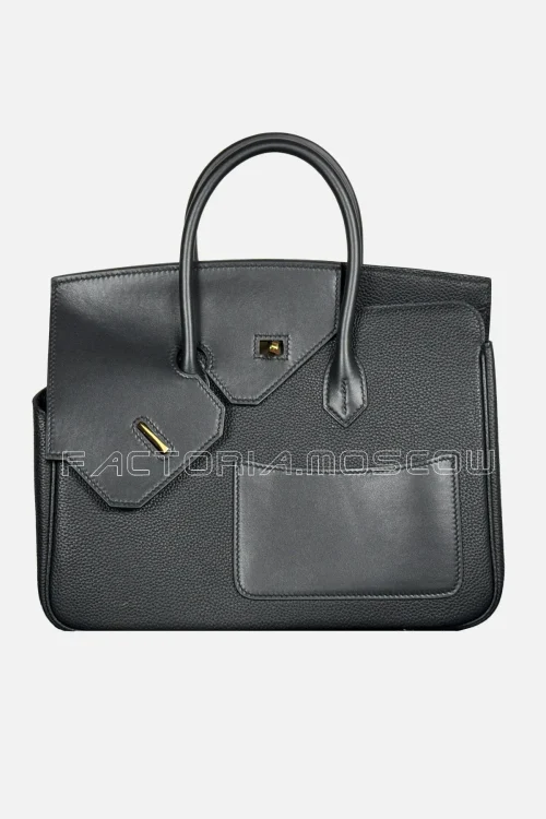 Hermes Birkin En Desordre 30 Togo/Swift Colour Black GHW