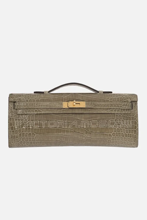 Hermes Kelly Cut Gold Hardware