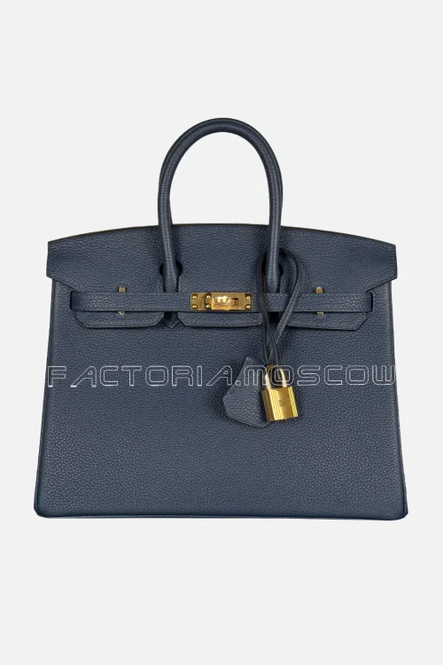 Hermes Birkin 25 Togo Colour Blue Sapphire GHW