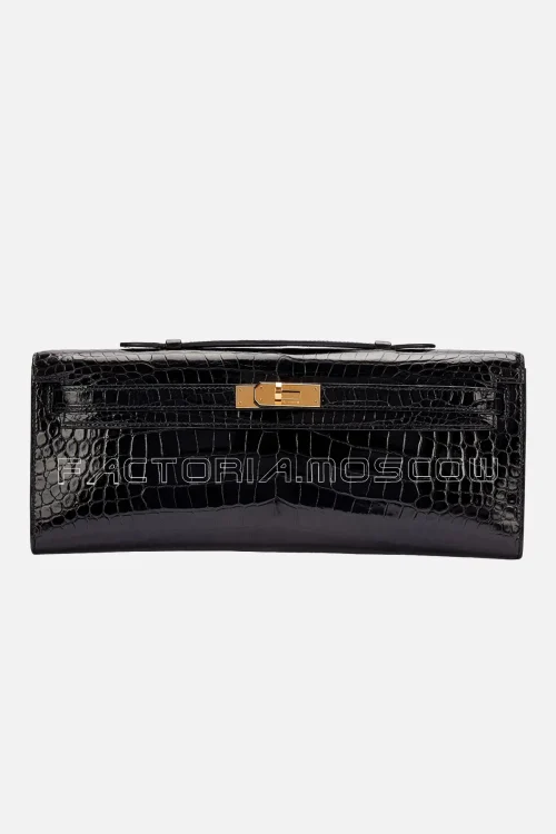 Hermes Kelly Cut Gold Hardware