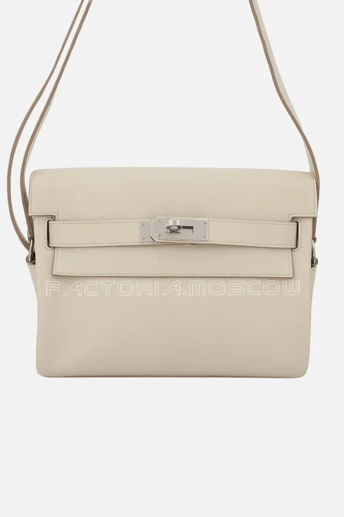 Hermes Kelly Messenger Pm With Palladium Hardware