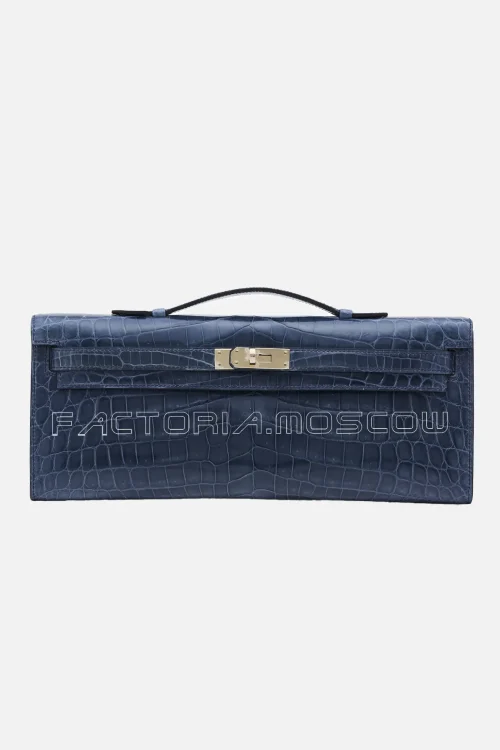 Hermes Kelly Cut Shiny With Palladium Hardware