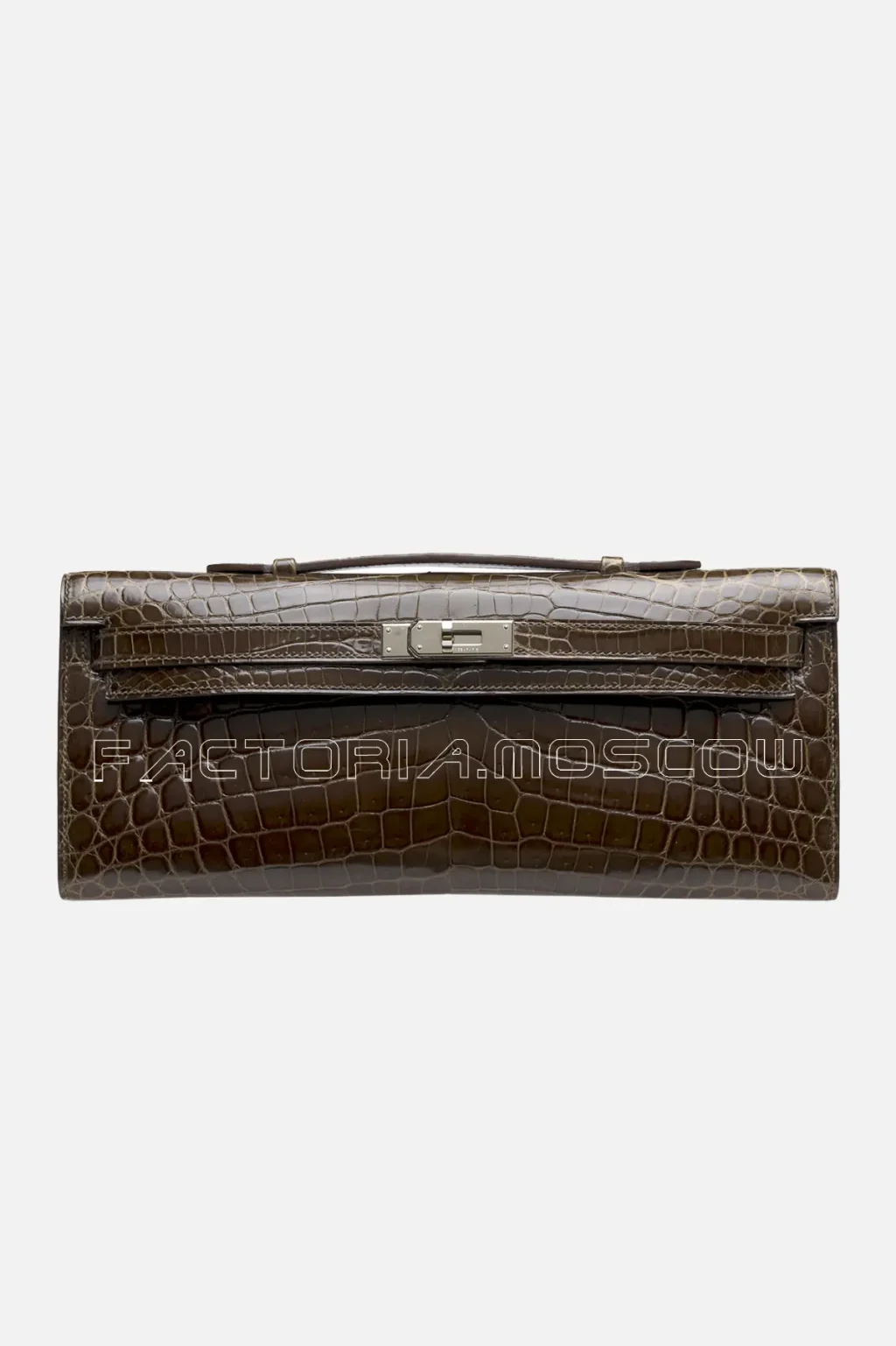 Hermes Kelly Cut Shiny With Palladium Hardware