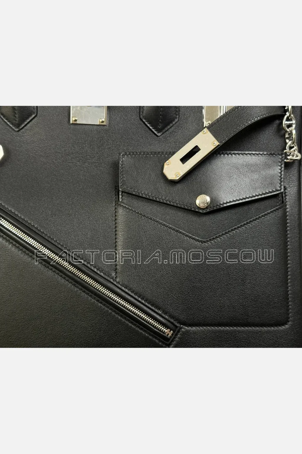 Hermès Birkin 40 HAC Rock Black Volupto PHW
