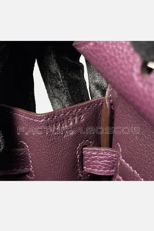 Hermès Birkin 25 Togo Colour Cassis Hardware Rghw