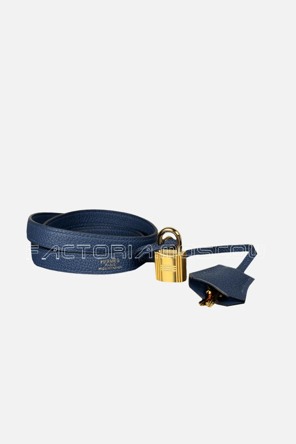 Hermes Kelly Retourne 25 Togo Colour Blue Sapphire GHW