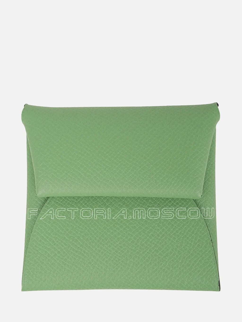 Hermes Bastia Change Purse Epsom leather Vert Criquete
