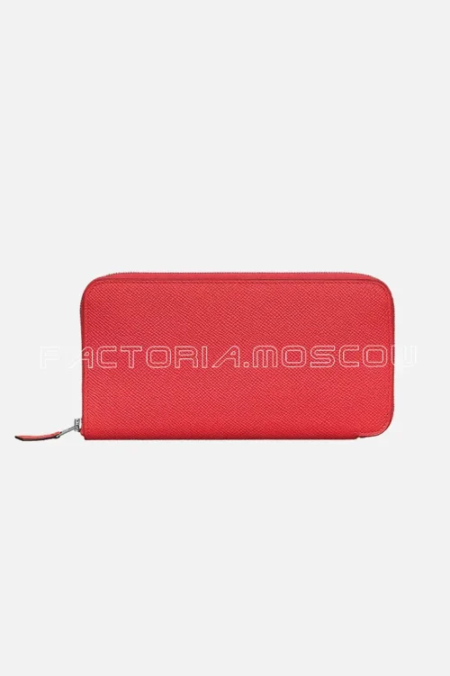 Hermes Azap Classic Long Wallet Epsom Rouge de Coeur Hardware Phw