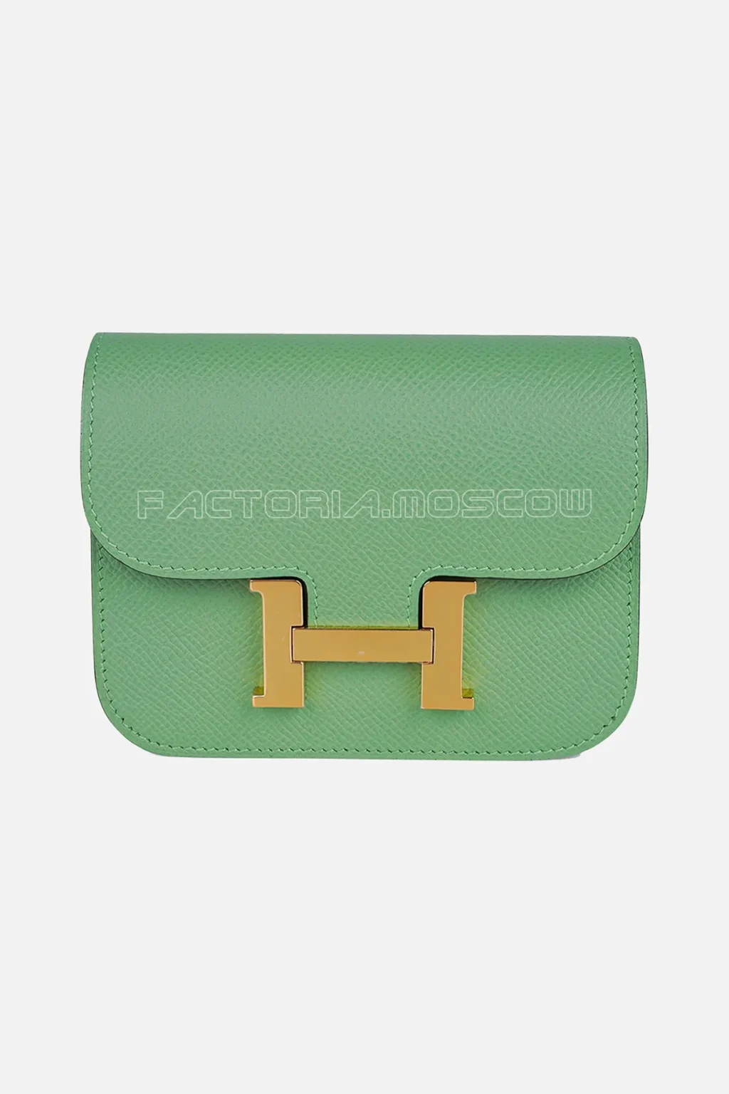 Hermes Constance Slim Epsom leather Vert Criquete Hardware Ghw
