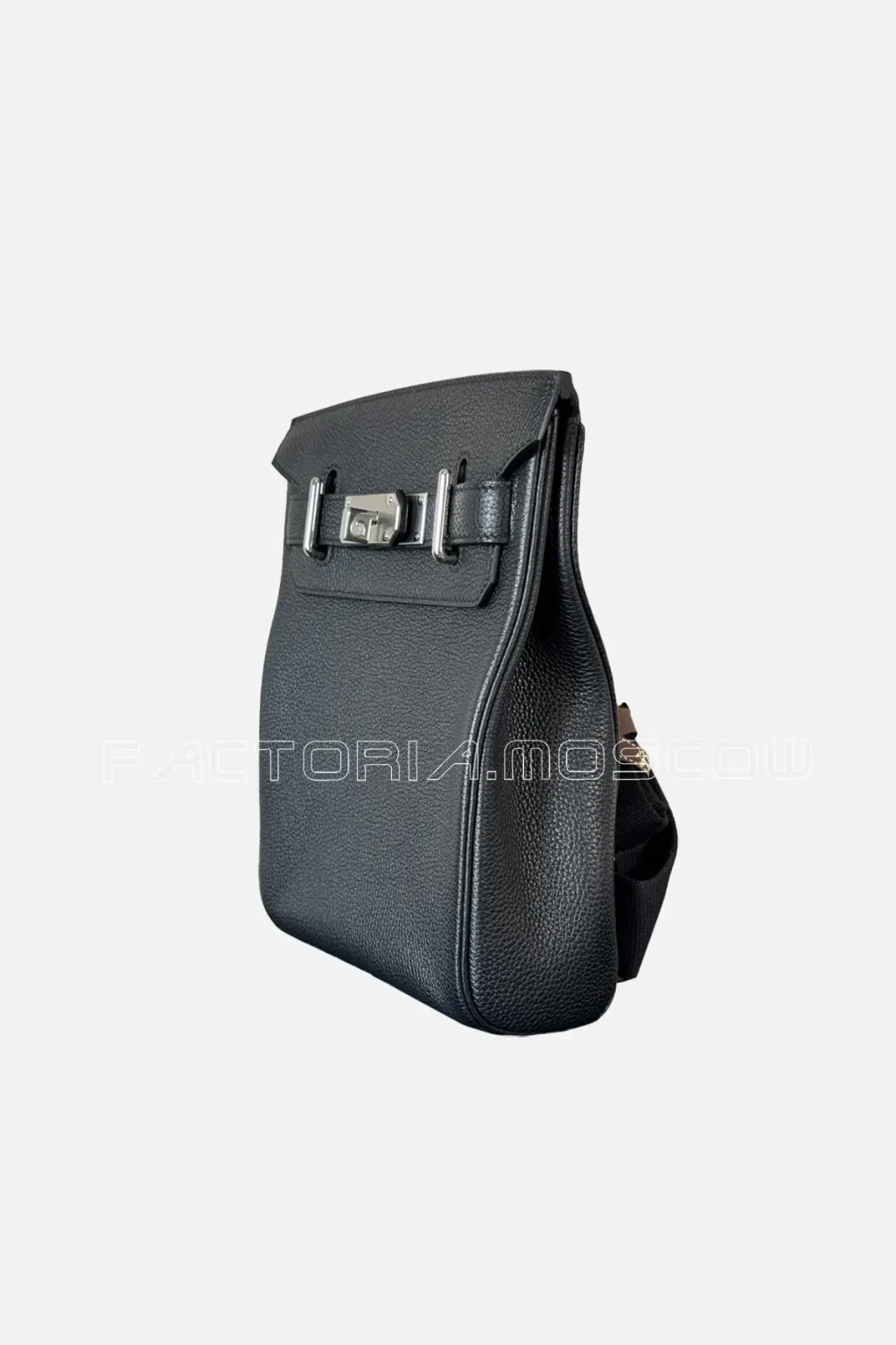 Hermes Hac A Dos PM Black Togo PHW