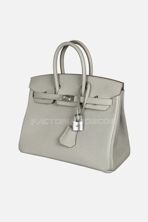 Hermes Birkin 25 Togo Colour Gris Pearl Hardware PHW