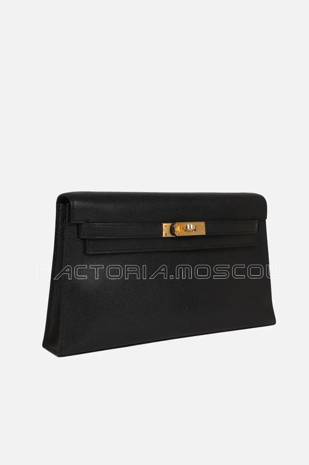 Hermes Kelly Elan Colour Black Chevre Chamkila GHW