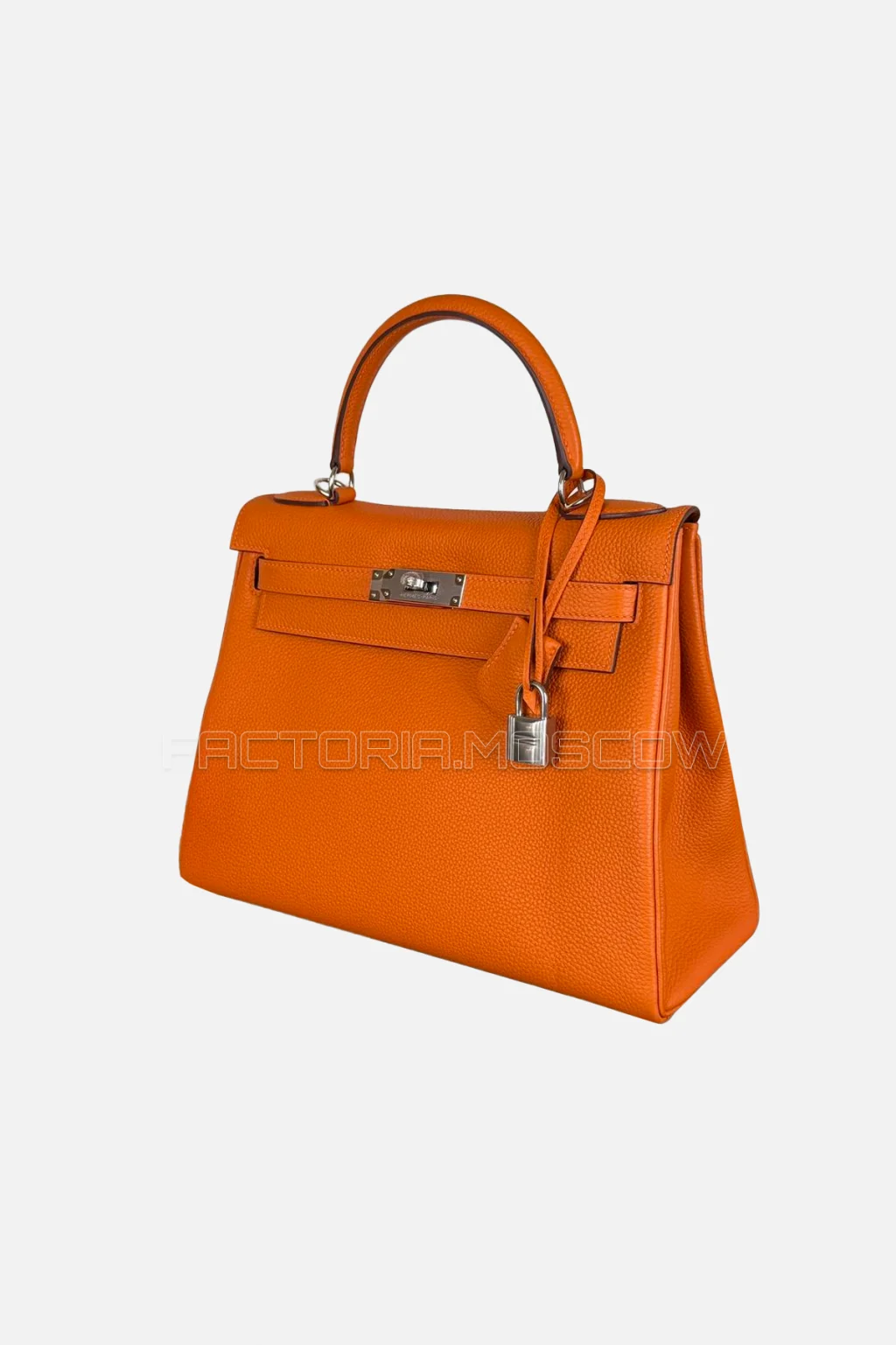 Hermes Kelly Retourne 28 Togo Colour Orange Hardware PHW