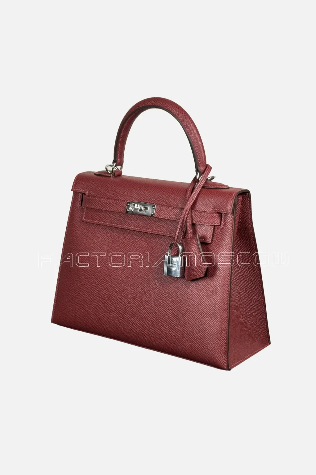 Hermes Kelly Sellier 25 Epsom Colour Rouge H PHW