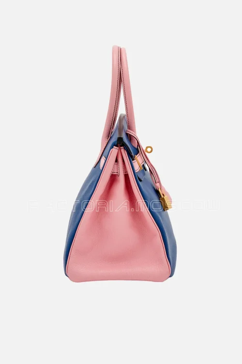 Bleu Saphir/Rose Confetti