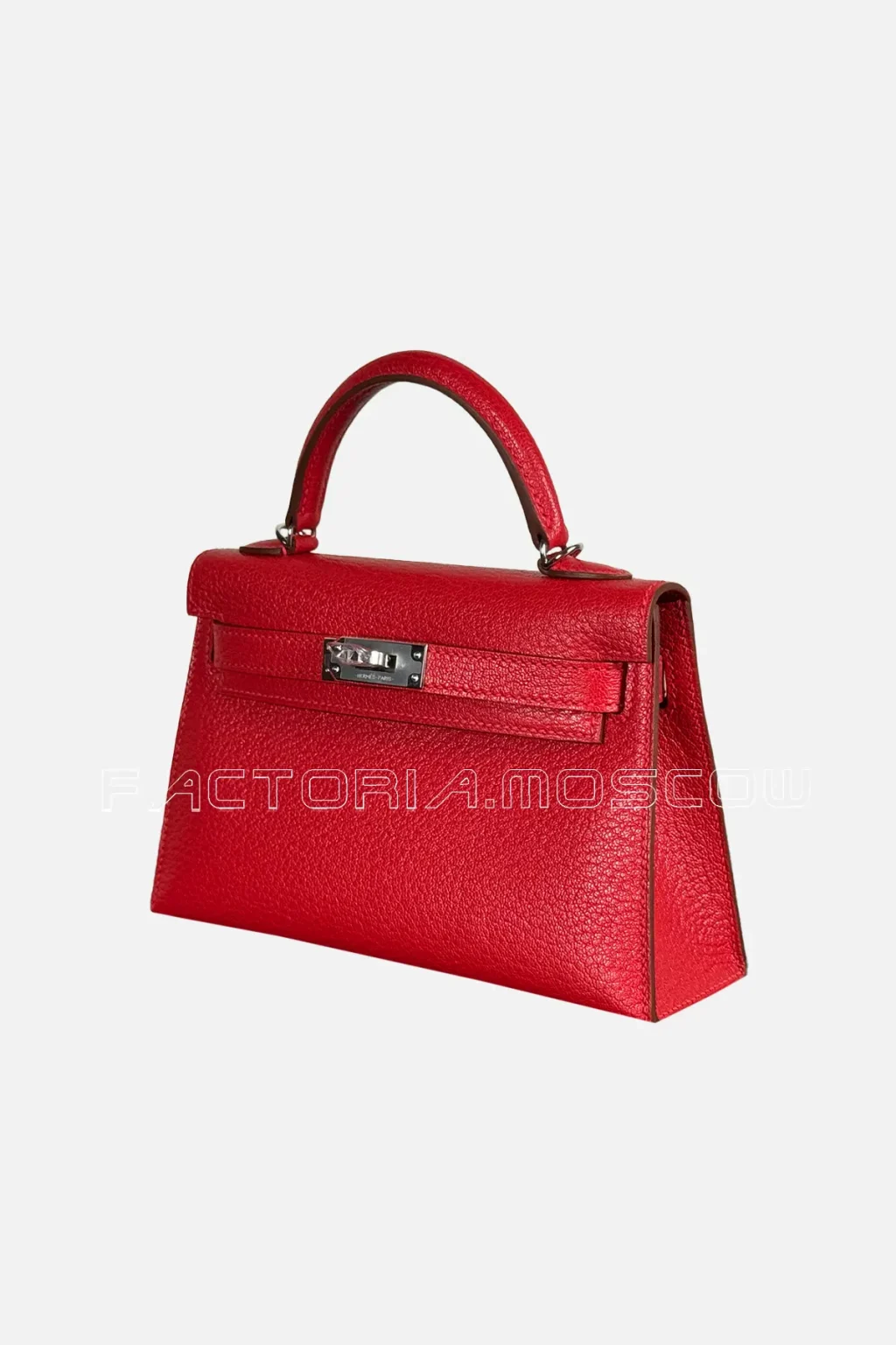 Hermes Kelly Mini 20 Chèvre Colour Rouge Casaque PHW