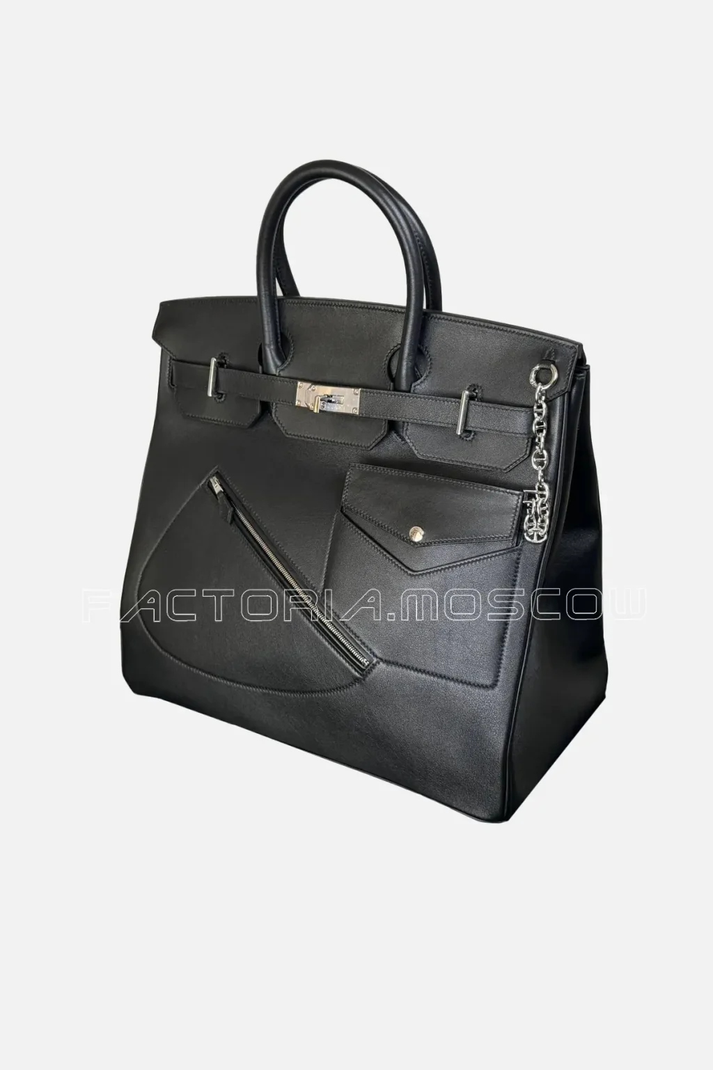 Hermès Birkin 40 HAC Rock Black Volupto PHW