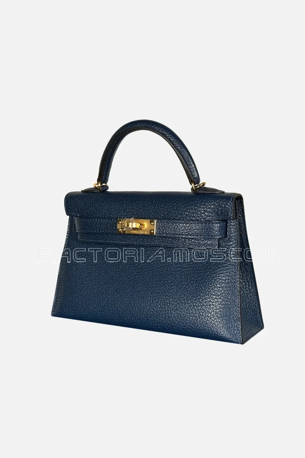 Hermes Kelly Mini II 20 Chèvre Colour Bleu Sapphire GHW