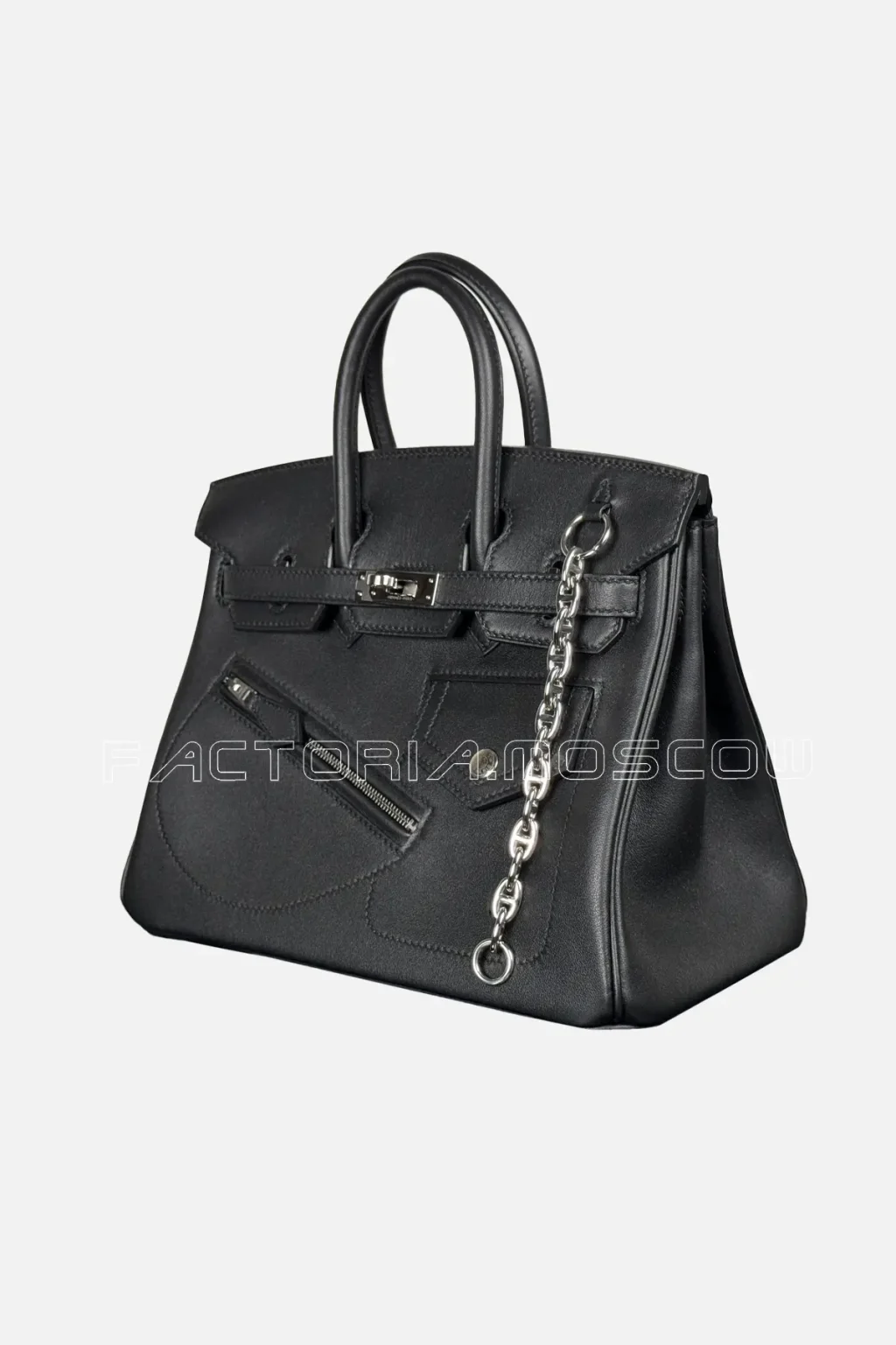 Hermès Birkin 25 Rock Volupto Black PHW