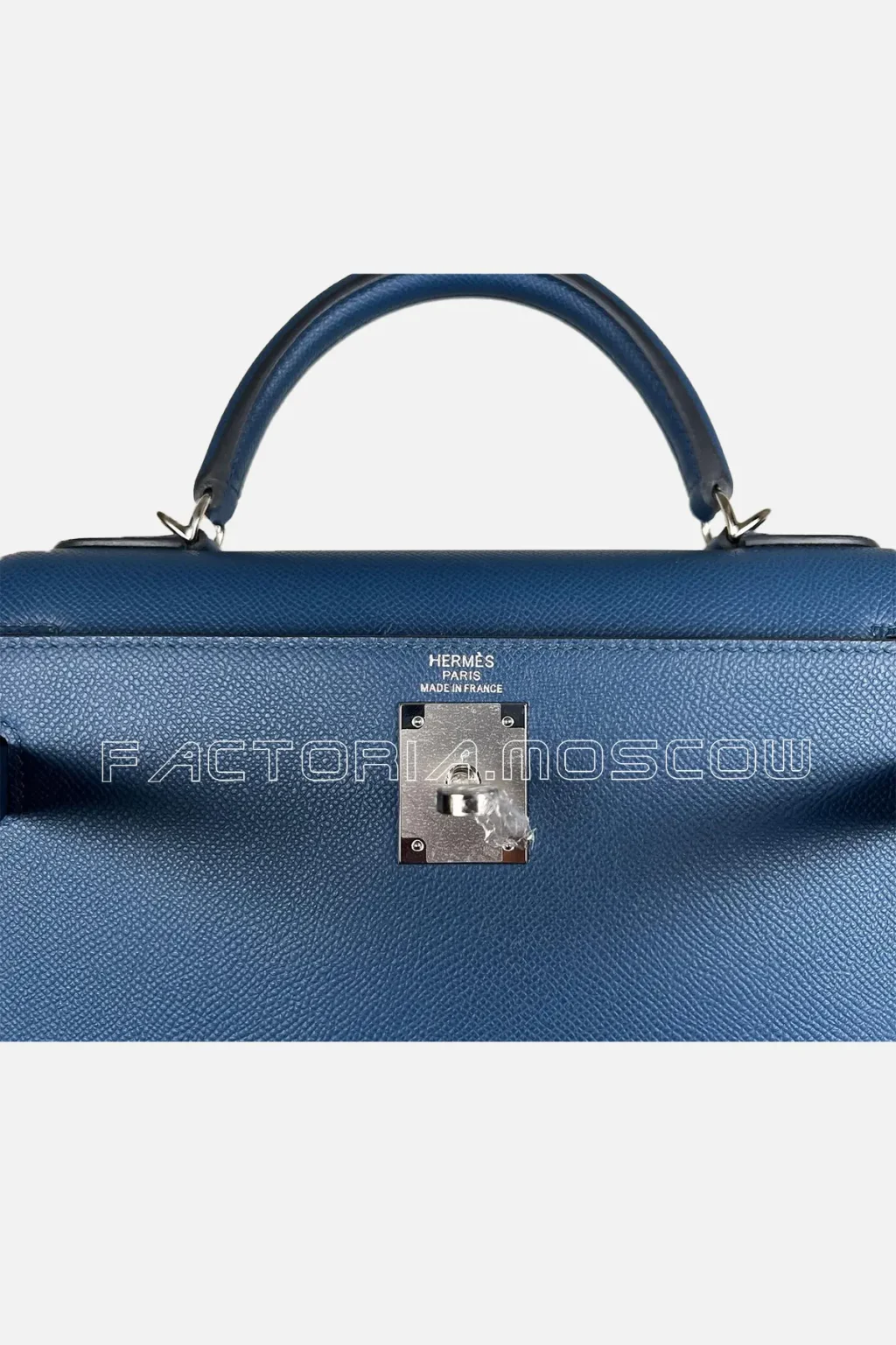 Hermes Kelly Sellier 28 Epsom Colour Deep Blue PHW