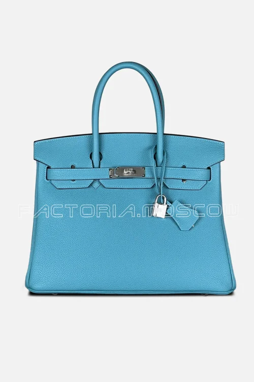 Hermes Birkin 30 Togo Colour Blue Du Nord PHW