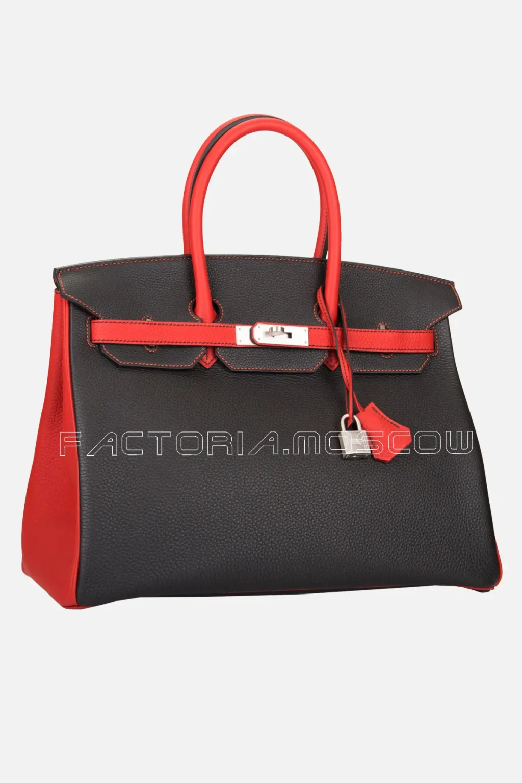 Black/Vermillion