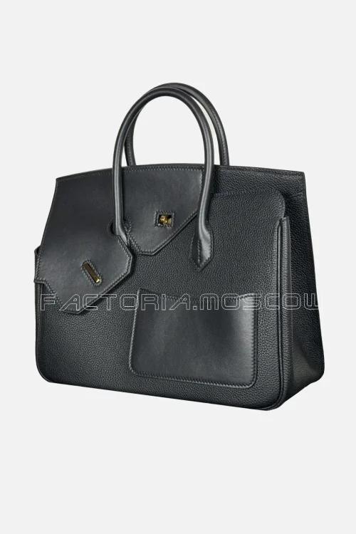Hermes Birkin En Desordre 30 Togo/Swift Colour Black GHW