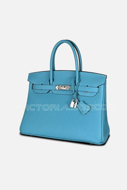 Hermes Birkin 30 Togo Colour Blue Du Nord PHW