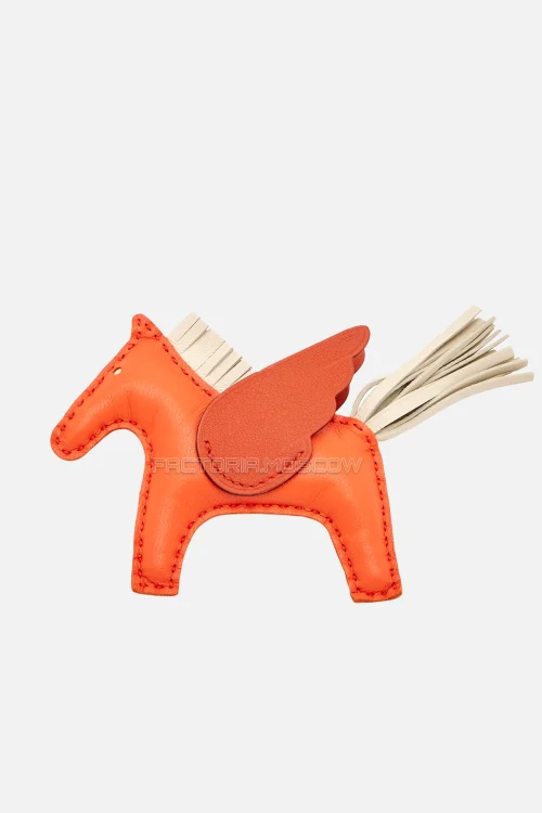 Hermès Pegase Rodeo Charm Pm Orange Poppy