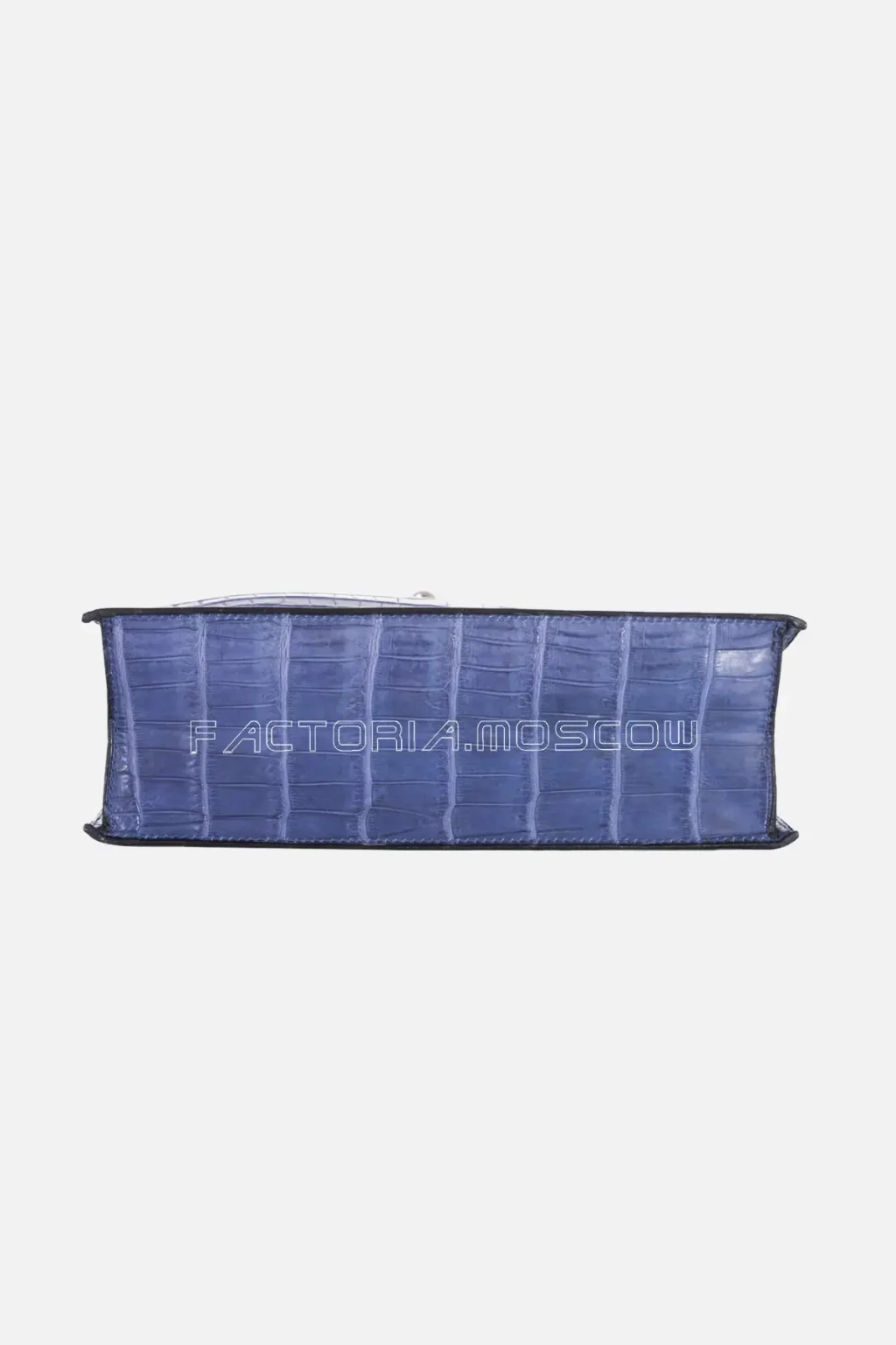Hermes Kelly Danse II Blue Brighton Niloticus Crocodile PHW