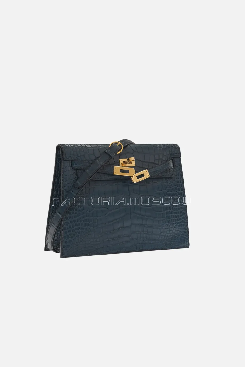 Hermes Kelly Danse II Matte Vert Rousseau Alligator GHW