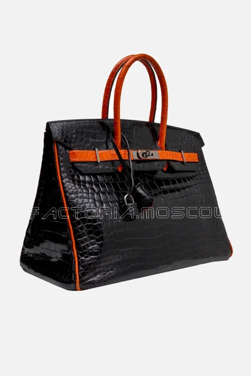 Black/Orange