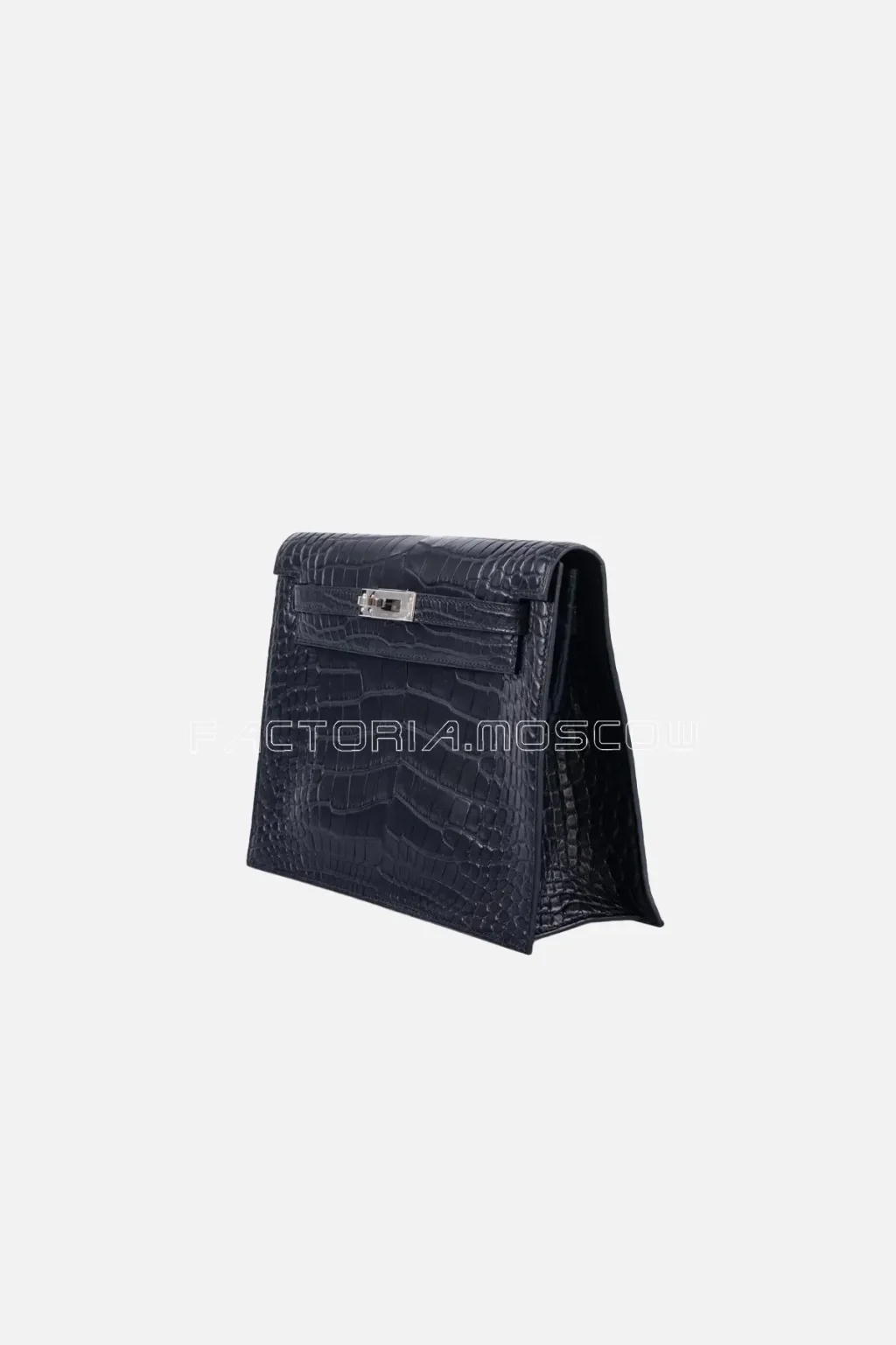 Hermes Kelly Danse II Matte Black Alligator PHW