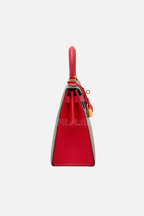 Etoupe/Rouge Casaque