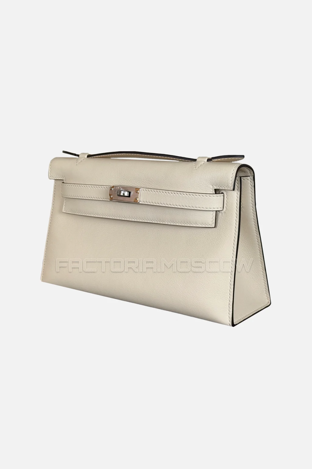 Hermes Kelly Pochette Swift Colour Nata Harwdare PHW