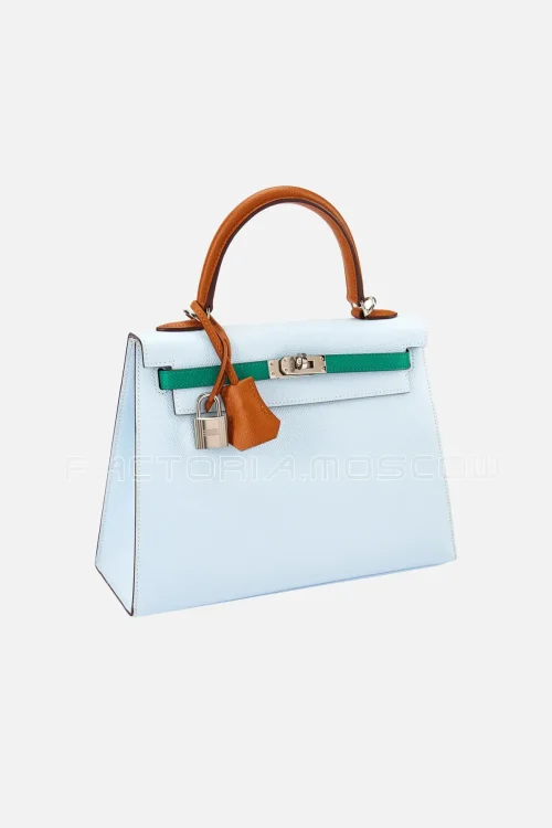 Bleu Brume/Vert Jade/Gold