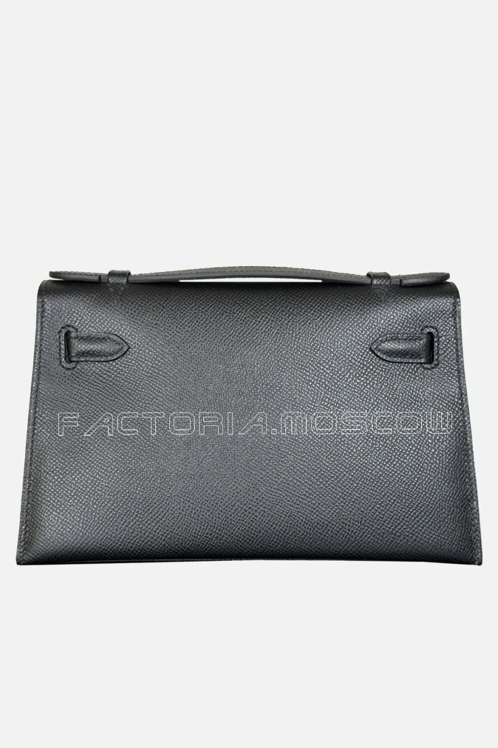 Hermes Kelly Pochette Epsom Colour Black Hardware PHW