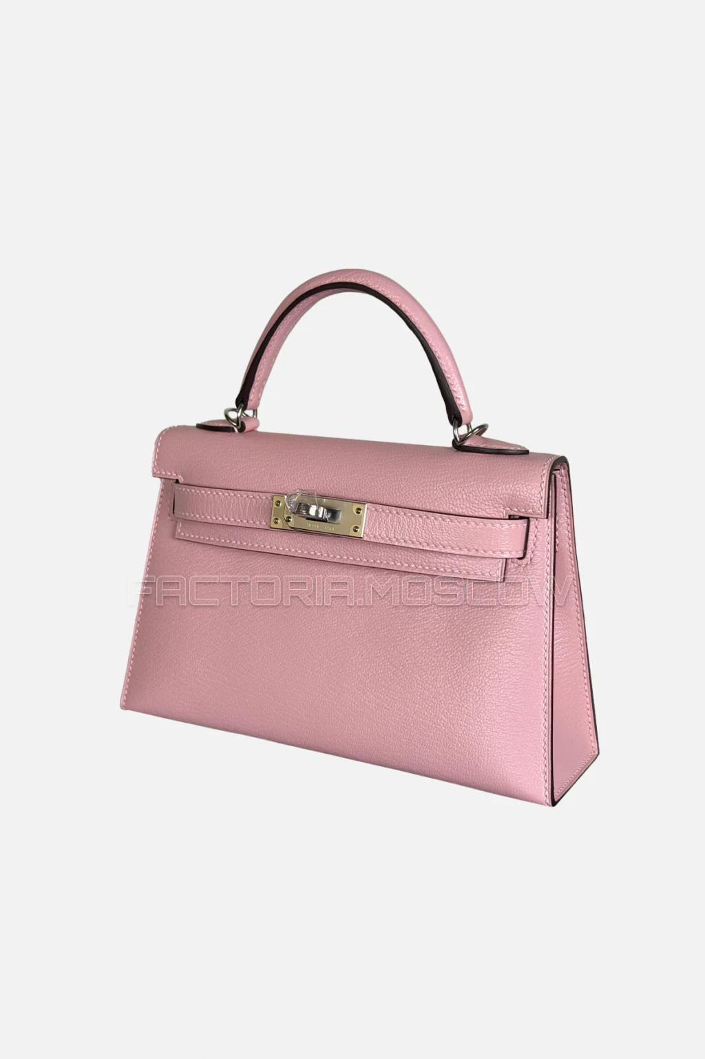 Hermes Kelly Mini 20 Chevre Colour Rose Sakura Hardware PHW