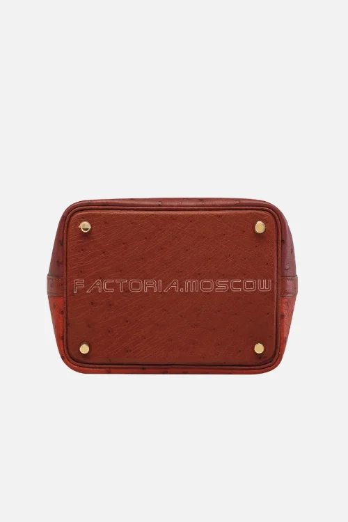 Hermes Picotin Lock 18 Brique/Rouge H/Sunset Ostrich PHW