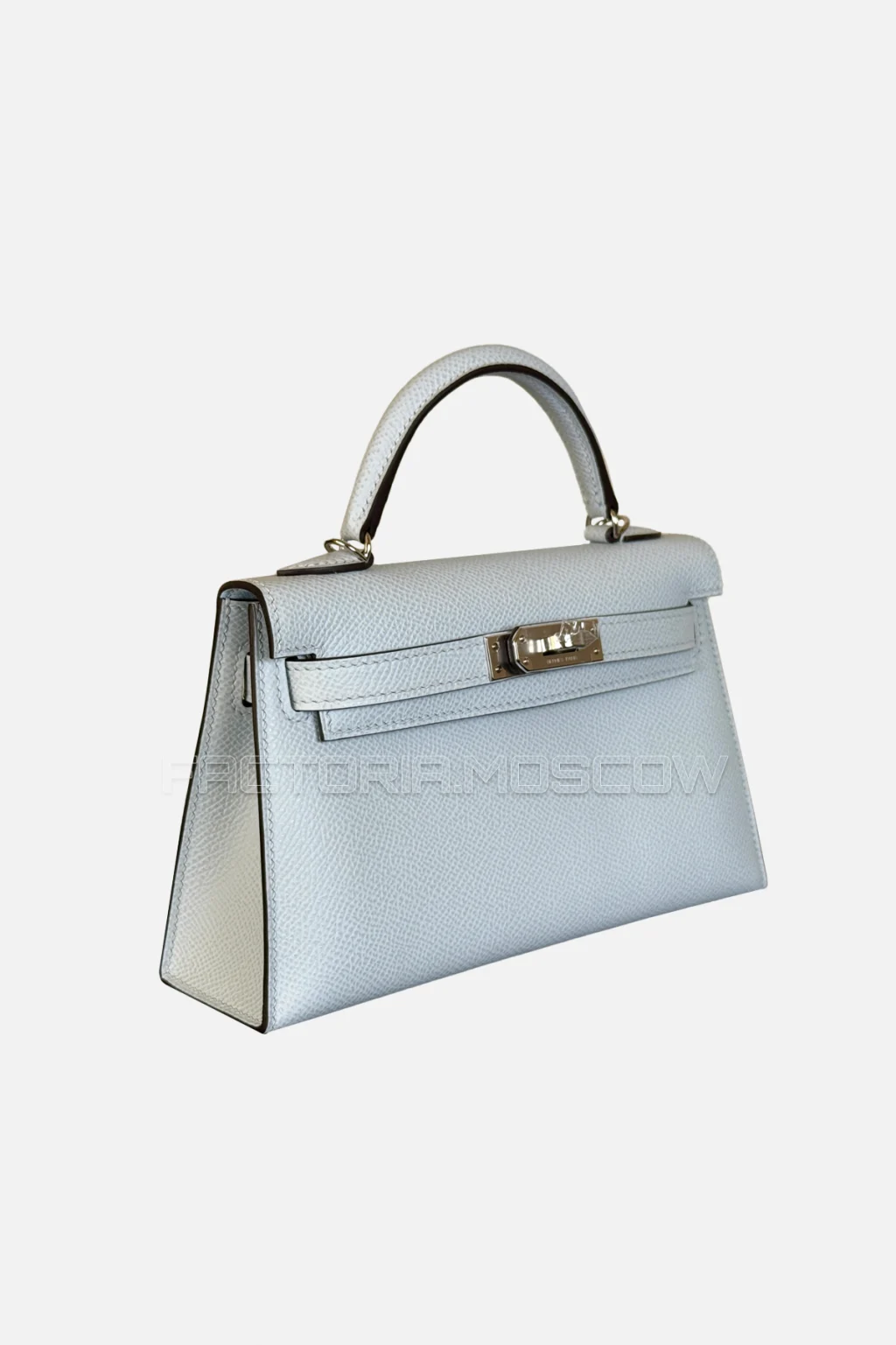 Hermes Kelly Mini 20 Epsom Colour Blue Brume Hardware PHW